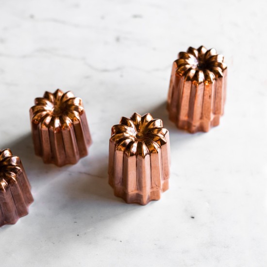 Forma pentru caneles, cupru, 4,5 cm - de Buyer