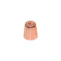 Stampo da forno per cannelé, rame, 4,5 cm - de Buyer