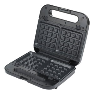 3-in-1 sandwich maker, 2 slices, 800 W - Zokura