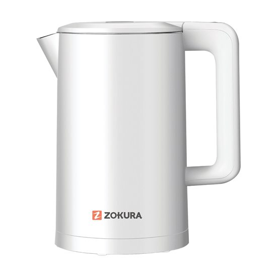 Chaleira elétrica, 1,7 L, 2200 W, 5 temperaturas predefinidas - Zokura