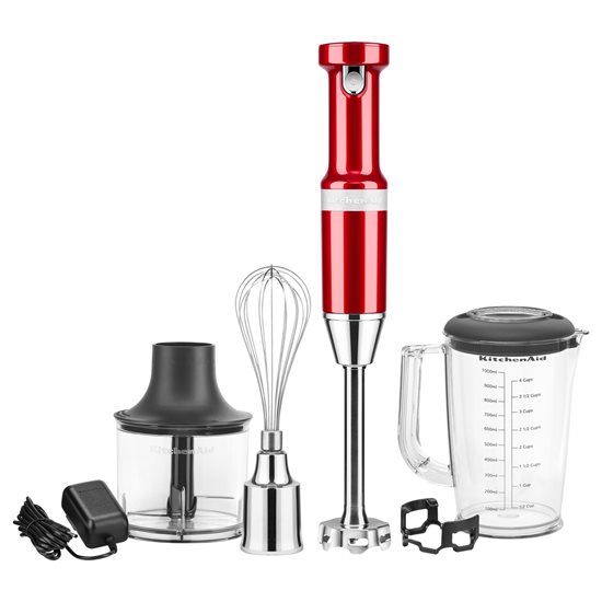 Hand blender mingħajr fili, Artisan, Candy Apple - KitchenAid