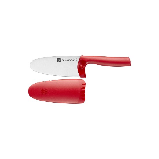 Детски готварски нож, 10 см, Twinny, червен - Zwilling