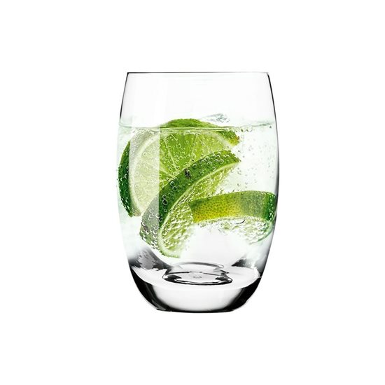 Set of 6 "Elite" water drinking glasses, 360 ml - Krosno