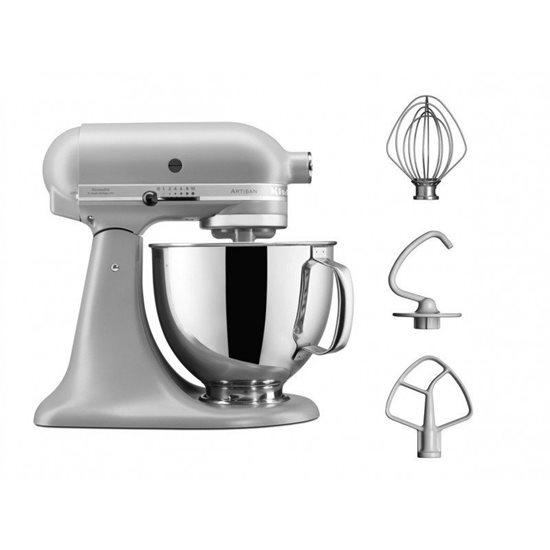 Mixer Artisan, 4.8L, Mudell 125, Matte Grey - KitchenAid