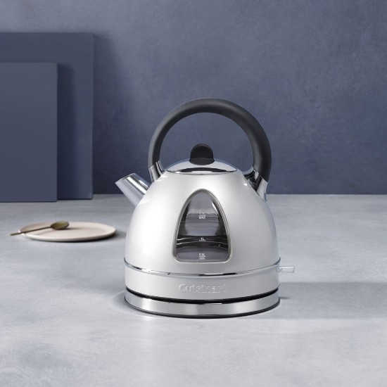 Bollitore elettrico retrò, 1,7 L, 3000 W, Pearl Grey - Cuisinart