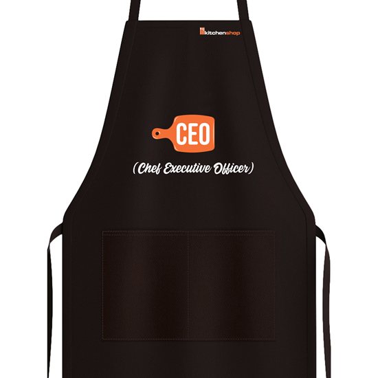 Mutfak önlüğü "CEO (Chef Executive Officer)"