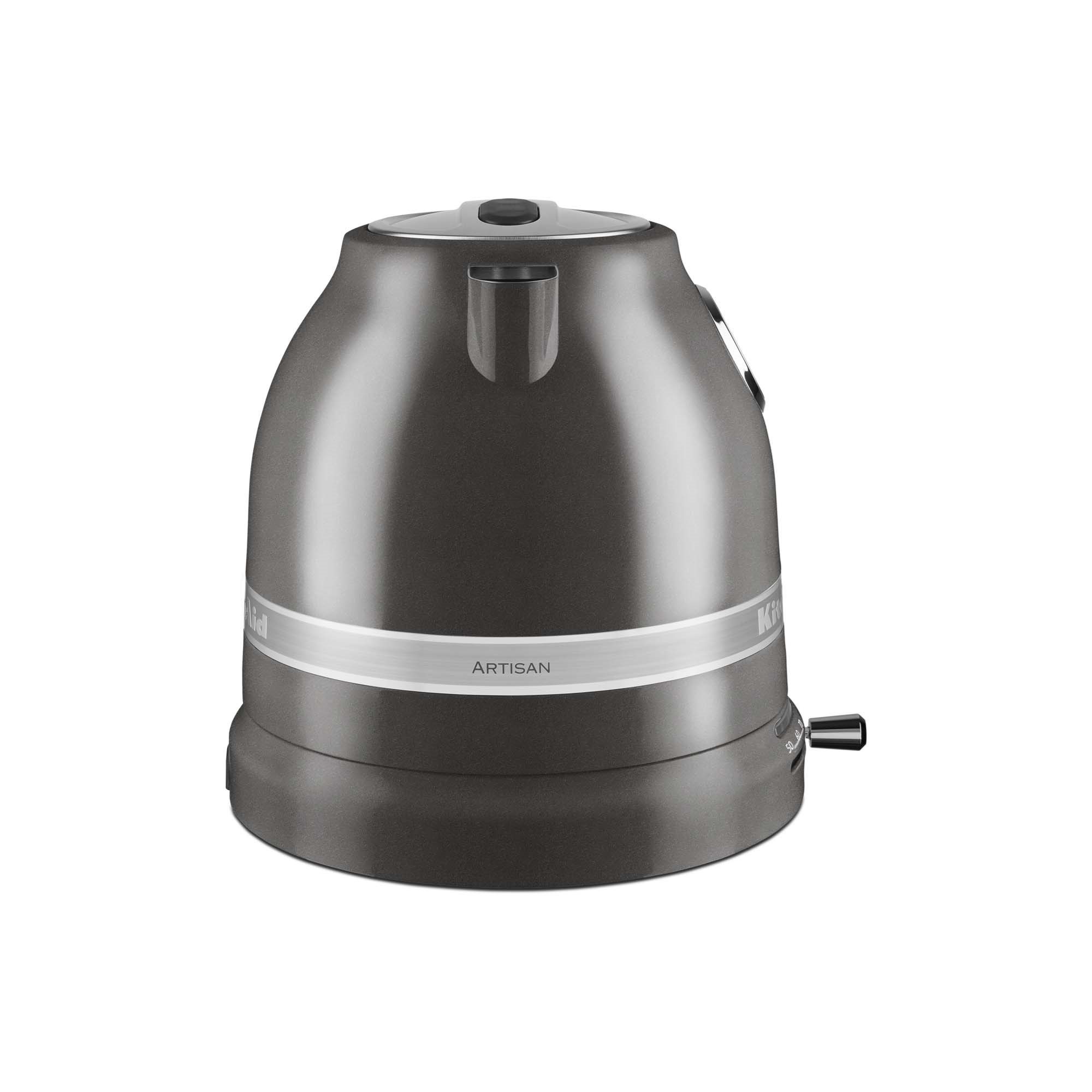Electric kettle, Artisan 1.5L, Medallion Silver color