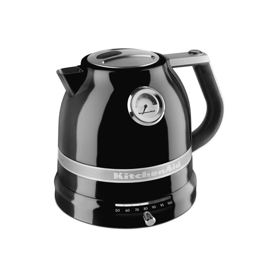 Elektriskā tējkanna, Artisan 1.5L, "Onyx Black" krāsa - KitchenAid zīmols