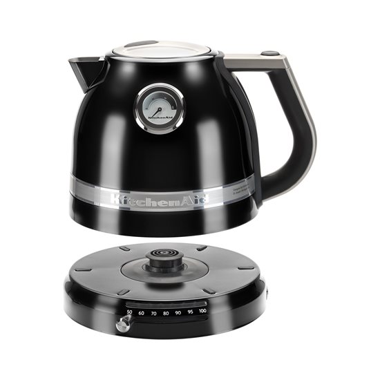 Elektriline veekeetja, Artisan 1,5L, värvi "Onyx Black" - KitchenAid kaubamärk