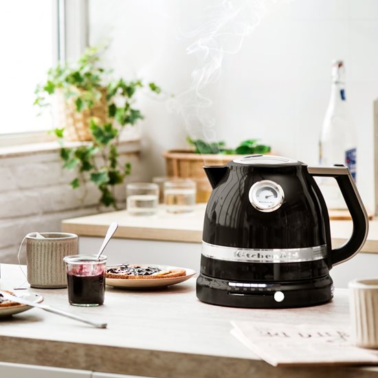 Electric Kettle, Artisan 1.5L, "Onyx Black" color - KitchenAid brand