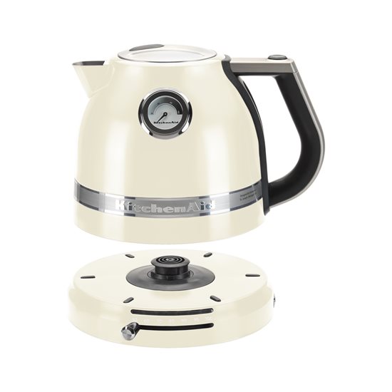 Electric kettle, Artisan 1.5L, "Almond Cream" color - KitchenAid brand