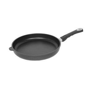 Frying pan, aluminum, 32 cm, height 5 cm, induction - AMT Gastroguss
