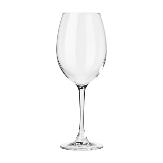 Sada 6 pohárov na červené víno, vyrobených z kryštalického skla, 360 ml, "ELITE" - Krosno