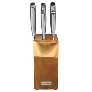 6-piece knife set, magnetic block - Zokura