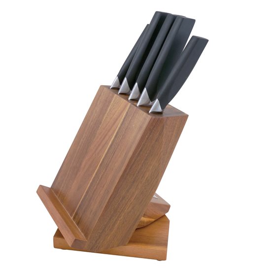 6-piece knife set, rotating holder - Zokura