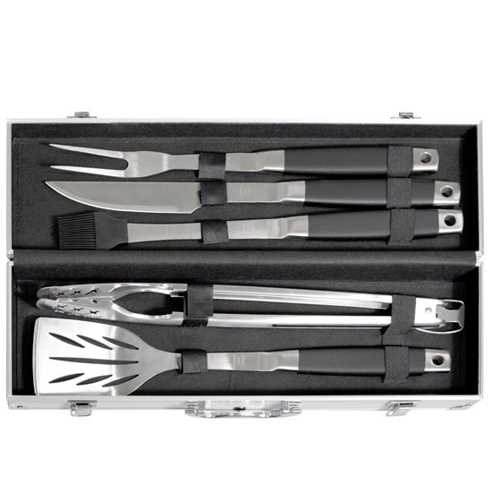 6-piece barbecue set, stainless steel - Zokura