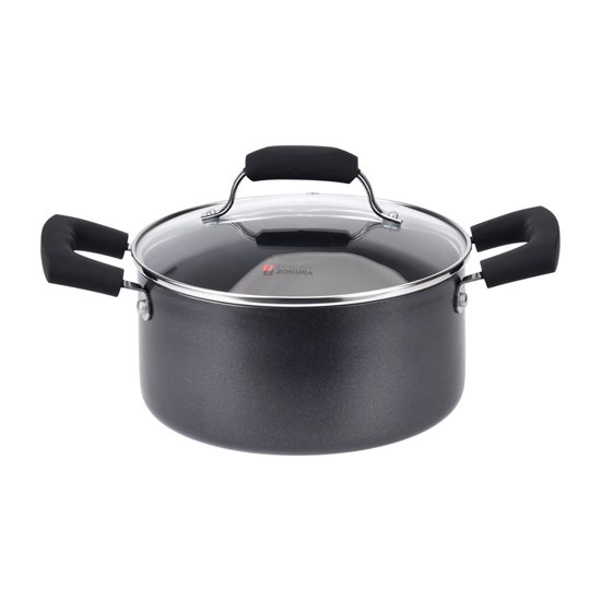 Aluminium saucepan, 24 cm/5 l, "Primary" range - Zokura