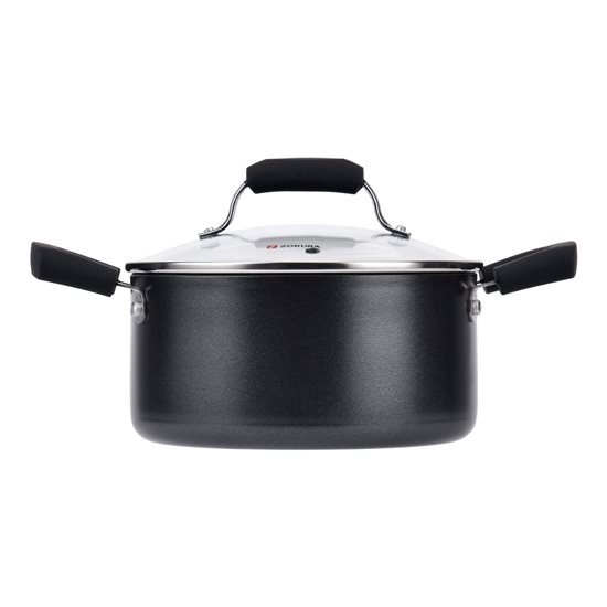 Aluminium saucepan, 24 cm/5 l, "Primary" range - Zokura