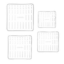 Set of 4 reusable square Flexi lids made of silicone - Curver