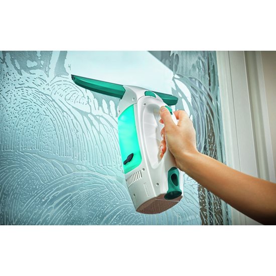 Dry&Clean dammsugarset för fönster, med torkare och handtag - Leifheit