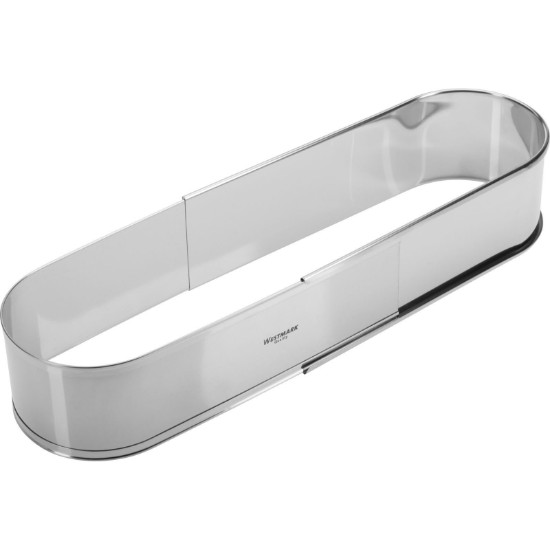 Adjustable oval baking frame, 27-40 cm, stainless steel - Westmark