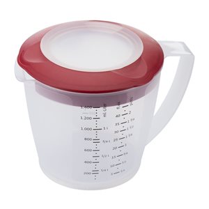 Graded mug 1400 ml, red - Westmark