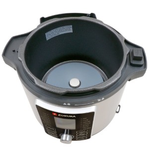 2-in-1-Mehrzweck-Elektro-Schnellkochtopf, 5,6 l, 1500 W – Zokura