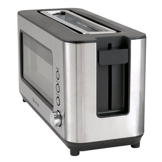 2-slot toaster, with glass window, 1200 W - Zokura