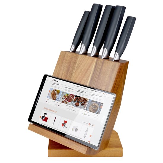 6-piece knife set, rotating holder - Zokura