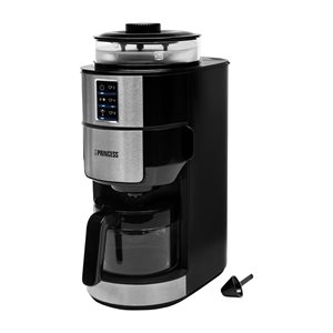 "Deluxe" electric coffeemaker with grinder, 0.75 L, 750 W - Princess brand