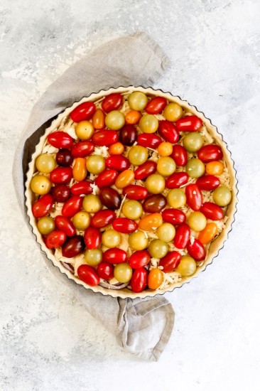 Tart mould, carbon steel, 25 cm - Kitchen Craft