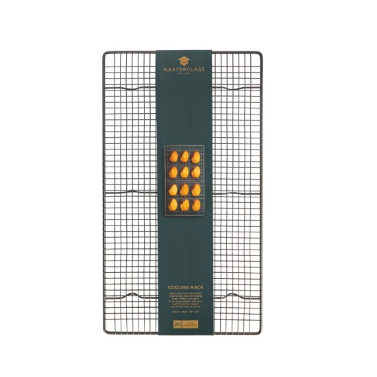 Grille de refroidissement 46 × 26 cm, acier au carbone – Kitchen Craft