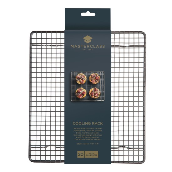 Gratar racire, 26 x 23 cm, otel carbon - Kitchen Craft