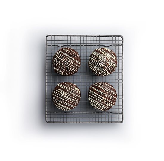 Grill for cooling, 26 x 23 cm, carbon steel - by Kitchen Craft