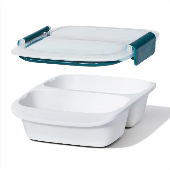 Prep & Go Contenitore per alimenti diviso a 2 scomparti - OXO