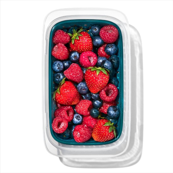 Süzgeçli Prep & Go gıda kabı, 17,8 x 11,4 cm, plastik - OXO