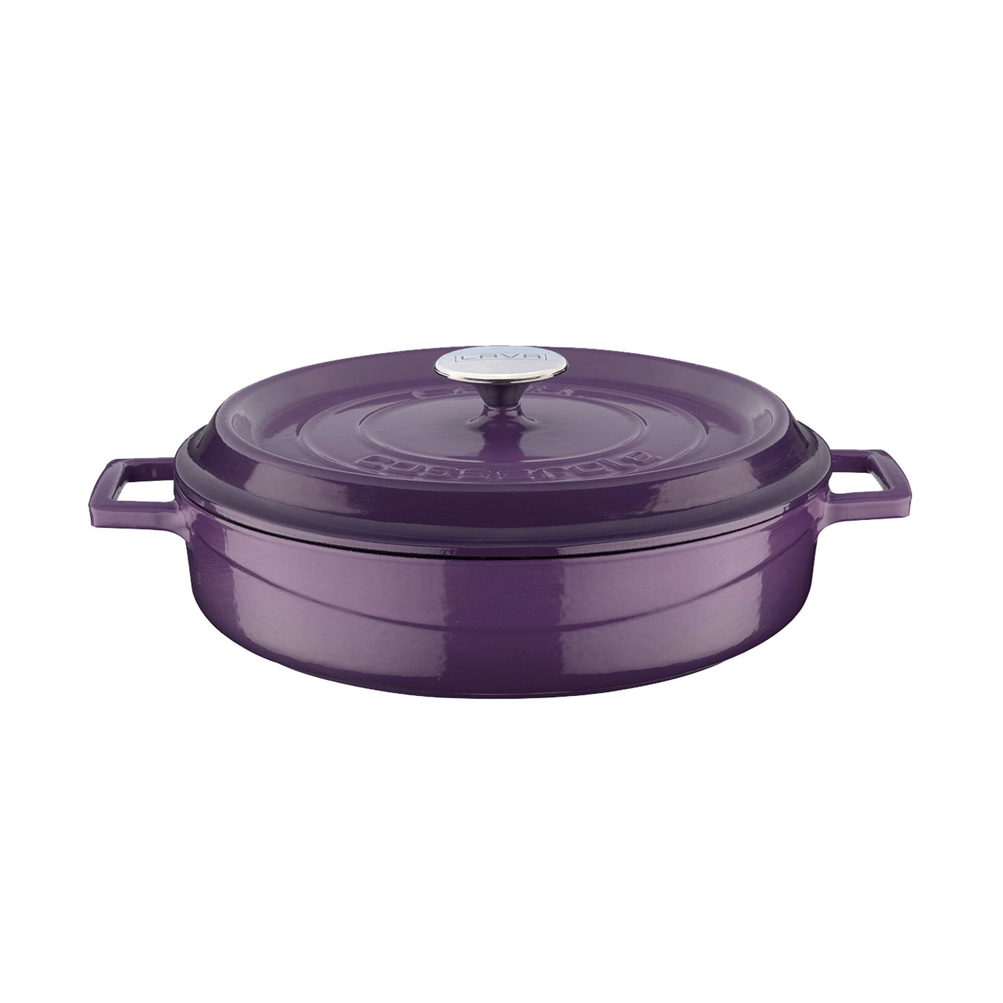 Casserole, fonte, 28 cm / 3,5 l, Trendy, violet - LAVA