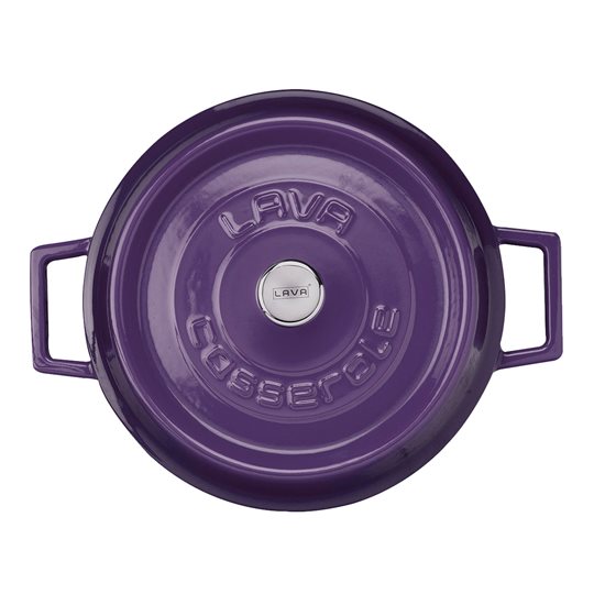 Puodas, ketaus, 28 cm / 3,5 l, "Trendy", violetinė - LAVA