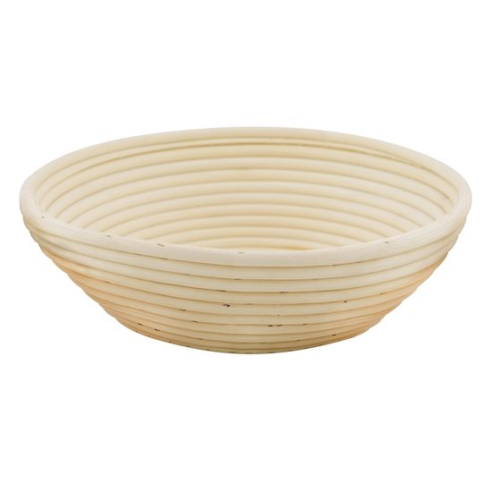 Round dough leavening basket, 28 cm, rattan - Zokura