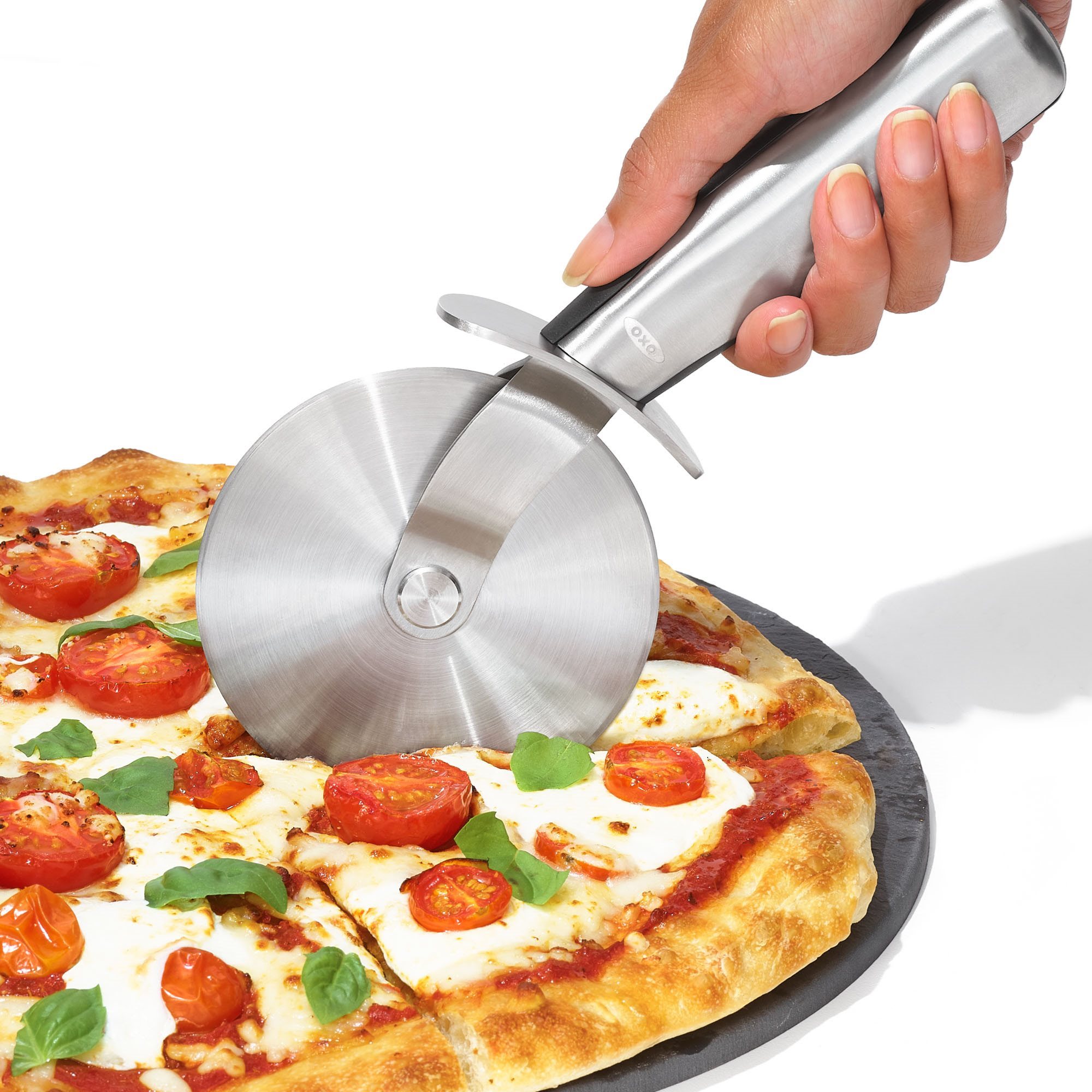 Pizza slicer, stainless steel - OXO | KitchenShop