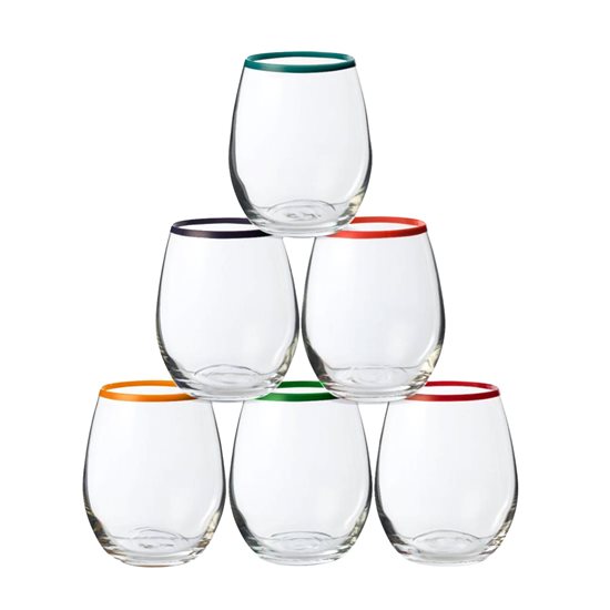 Lot de 6 verres à boire Time to party 390 ml - Royal Leerdam