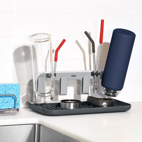 Bottle drying rack, 31 x 16 x 12.2 cm, aluminum - OXO