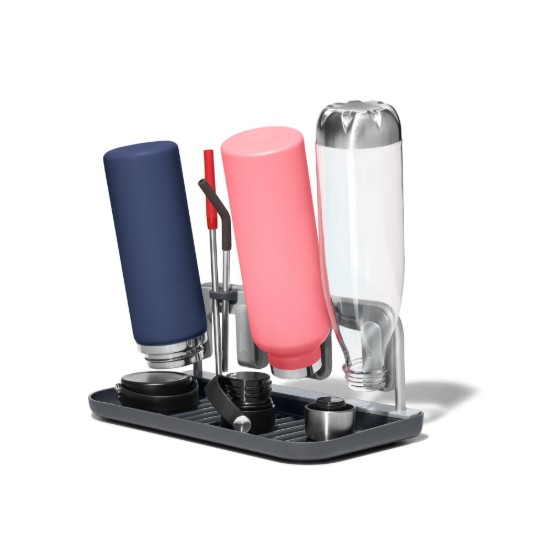 Bottle drying rack, 31 x 16 x 12.2 cm, aluminum - OXO