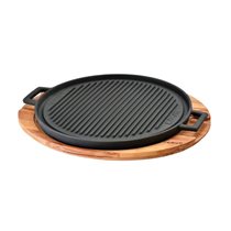 Cast iron grill with stand, 34 cm - LAVA
