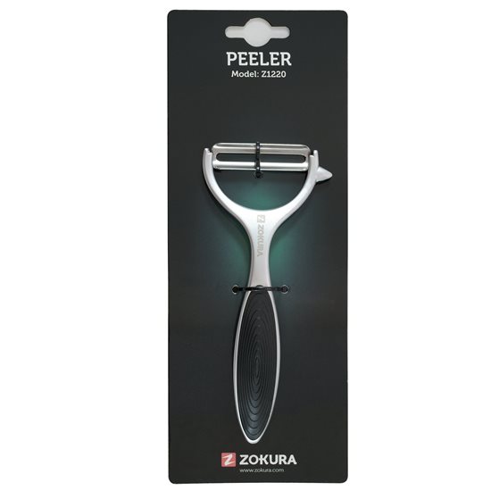 Vegetable peeler, 14.5 cm, zinc - Zokura