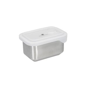 Stainless steel food container, 11 × 15 × 9 cm, MasterClass range – made by Kitchen Craft