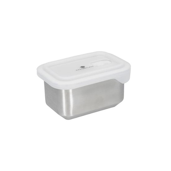 Lebensmittelbehälter aus Edelstahl, 11 × 15 × 9 cm, Serie MasterClass – hergestellt von Kitchen Craft