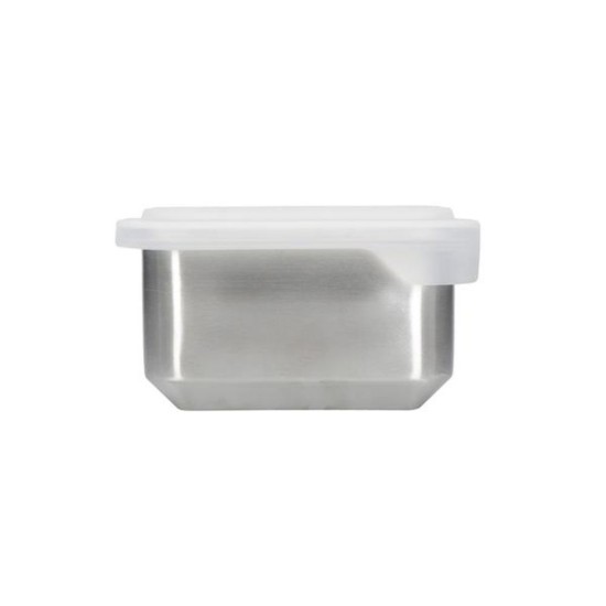 Roestvrijstalen voedselcontainer, 11 × 15 × 9 cm, MasterClass assortiment – made by Kitchen Craft