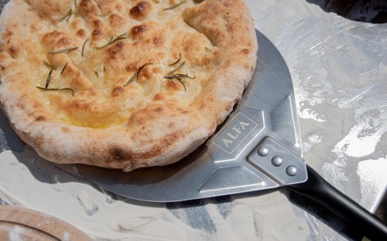 Conjunto de 4 utensílios para pizza, com cabos extensíveis - Alfa
