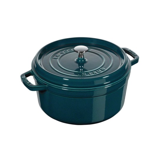 Cocotte főzőedény, öntöttvas, 26cm/5,25L, La Mer - Staub